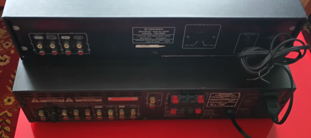 Pioneer hifi stack SA-1040 Amplifier and matching Equalizer vintage