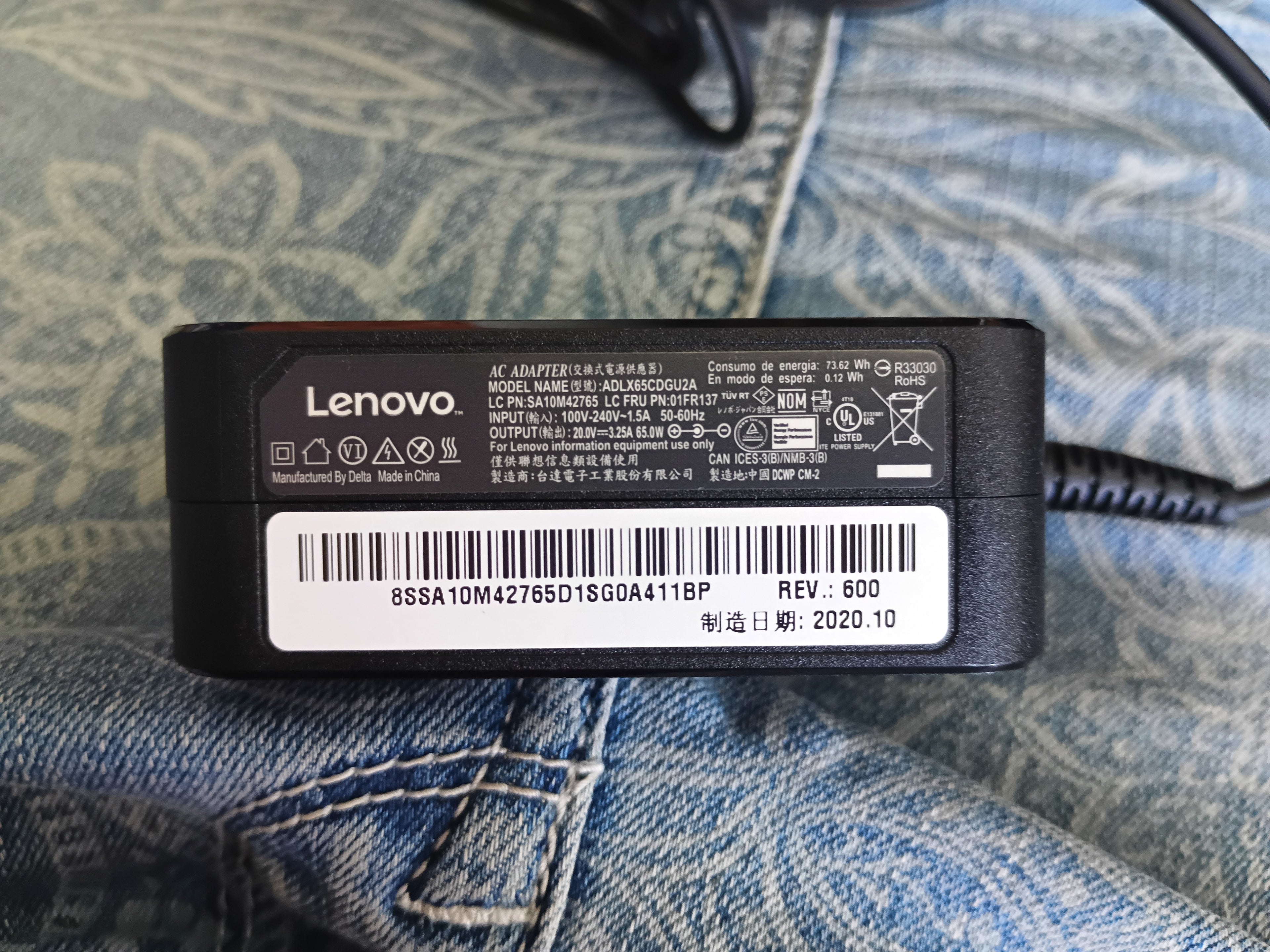 C720 Chromebook LENOVO + Adapter