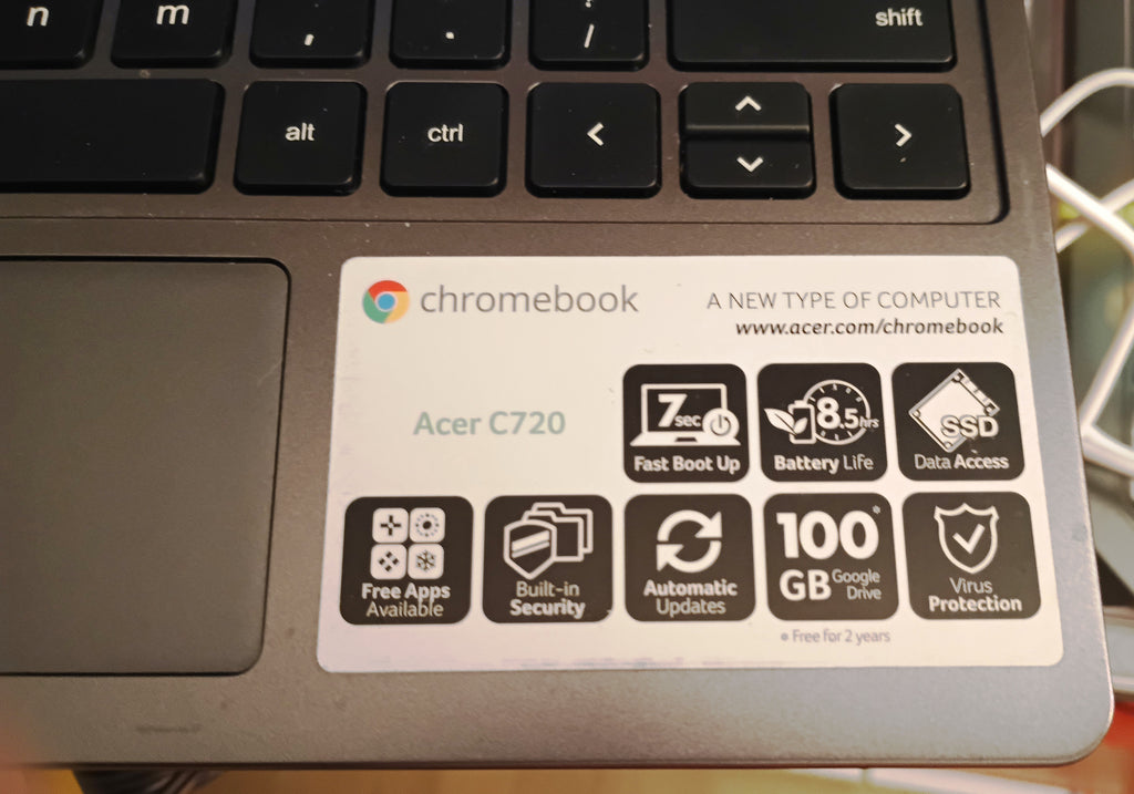 C720 Chromebook LENOVO + Adapter