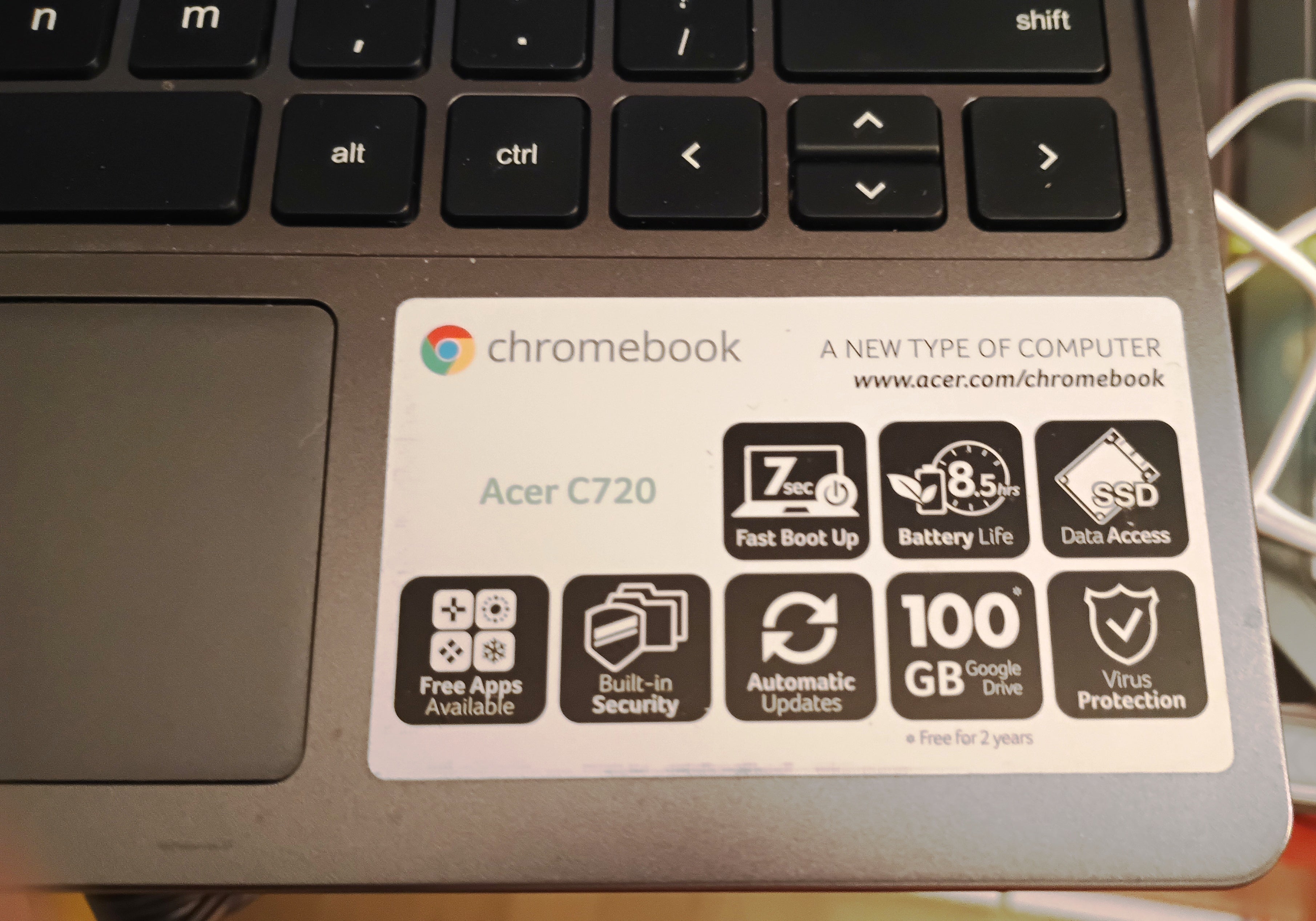 C720 Chromebook LENOVO + Adapter