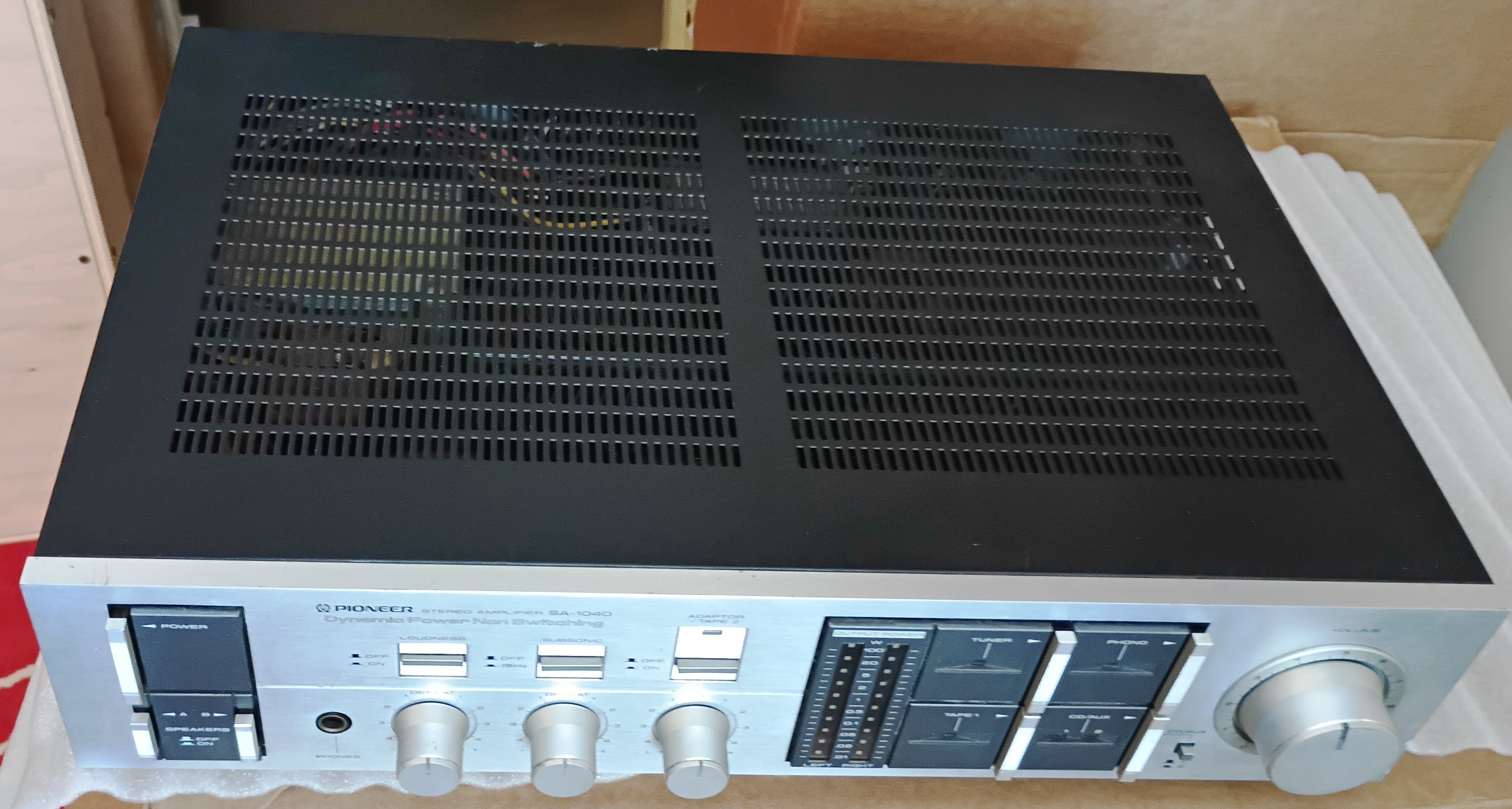 Pioneer hifi stack SA-1040 Amplifier and matching Equalizer vintage