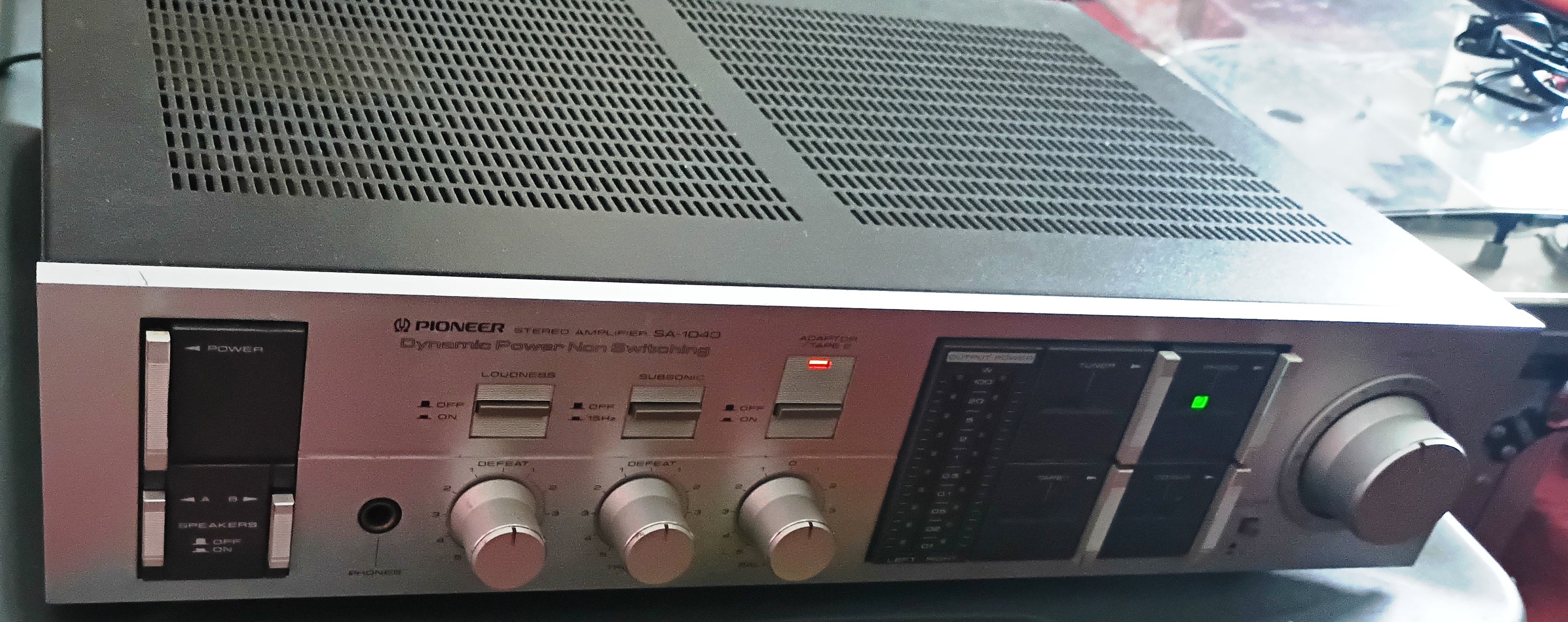 Pioneer hifi stack SA-1040 Amplifier and matching Equalizer vintage