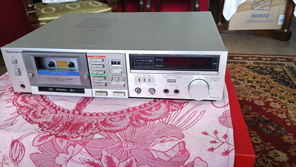 Technics RS-M258R Auto-Reverse Cassette Deck — New Belts, Fully Working