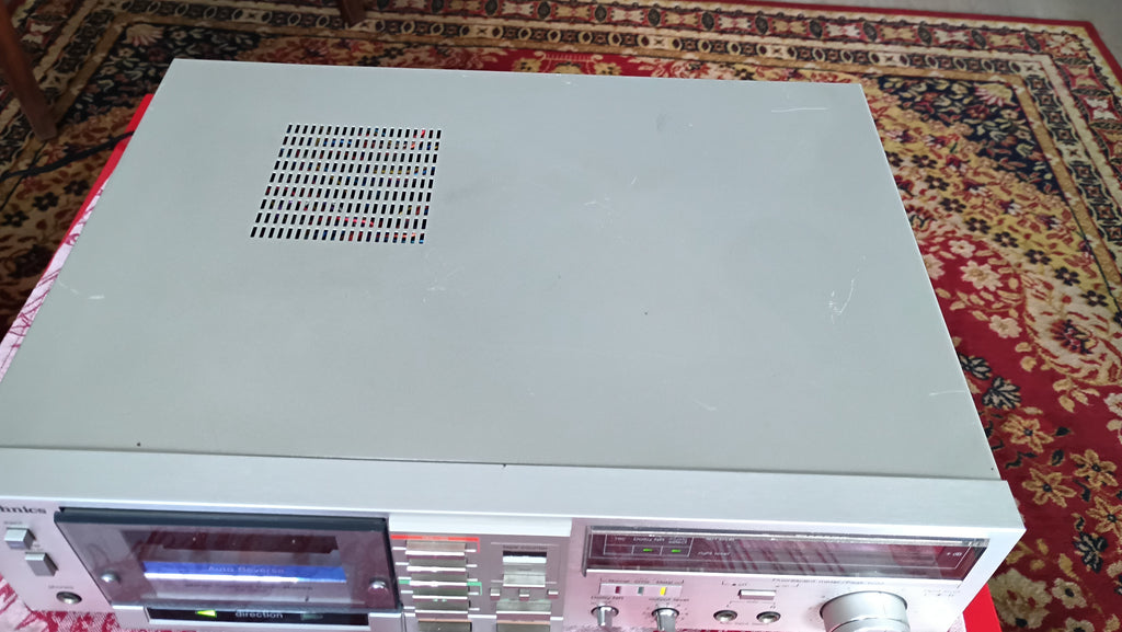 Technics RS-M258R Auto-Reverse Cassette Deck — New Belts, Fully Working